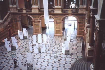 Foto von der Ausstellung im Justizpalast Mnchen - Foto: Rechtsanwaltskammer Mnchen