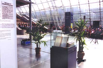 Foto von der Erffnung in Leipzig