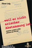 Buchcover "...weil er nicht arischer Abstammung ist." von Prof. Dr. Klaus Luig